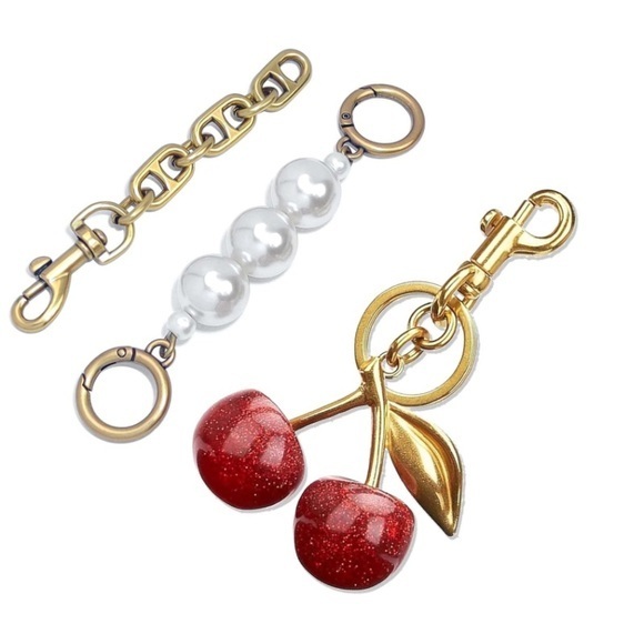 3 Piece Bag Charm Set - Picture 1 of 2